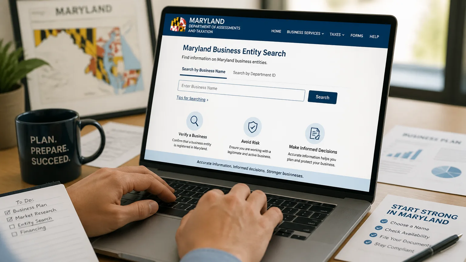 Mastering the Maryland Business Entity Search: A Step-by-Step Guide