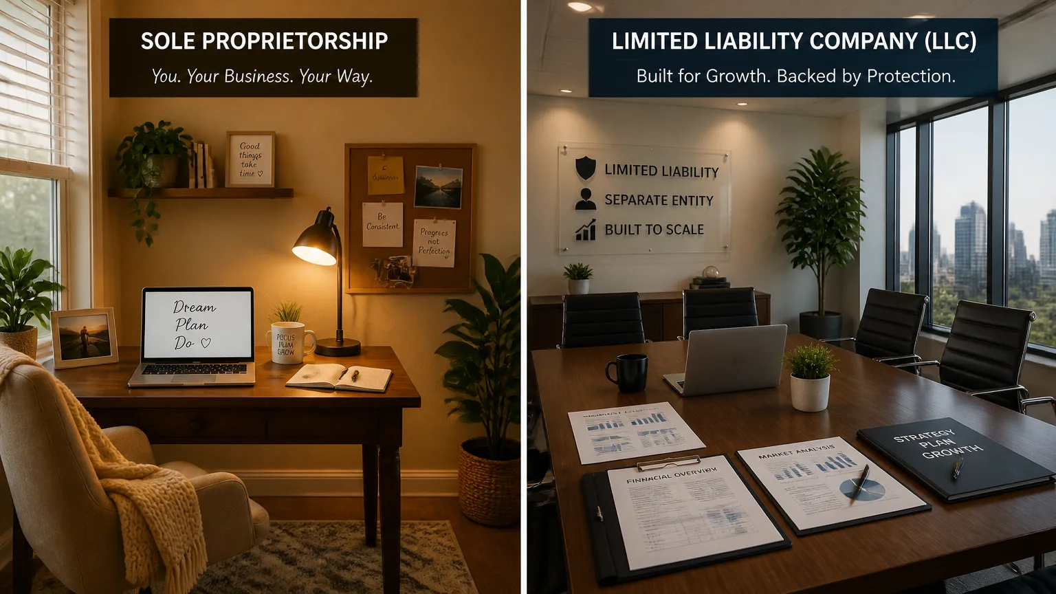 Sole Proprietorship vs LLC: Key Pros and Cons You Need to Know