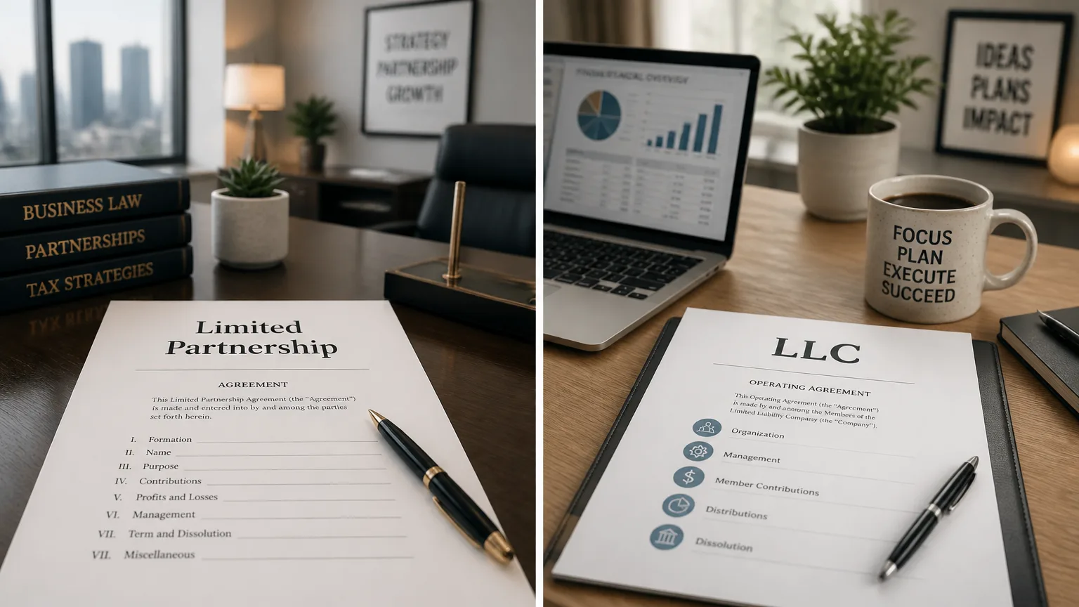 Limited Partnership vs LLC: Key Differences Every Entrepreneur Should Know